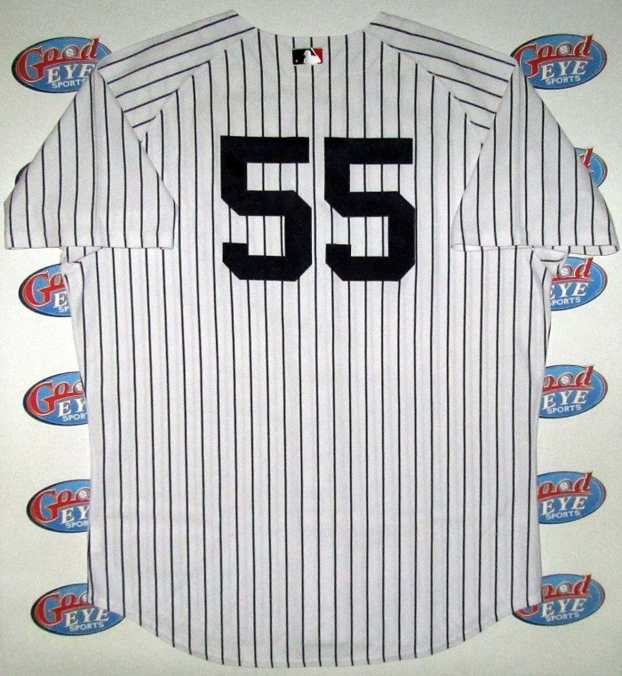 松井秀喜2005年最終ホームシリーズ＋プレーオフホームラン打着用実使用ヤンキースホームジャージ STEINER スタイナー 