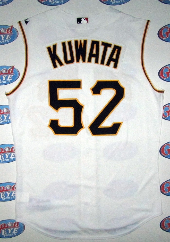 桑田真澄2007 年大リーグ挑戦ピッツバーグ・パイレーツ球団初支給背番号#52公式戦ジャージ